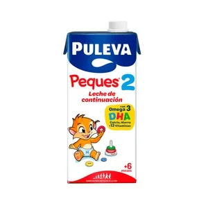 Puleva Peques 2 Leche (2) de Continuación, de 6 a 12 Meses 1 L. 1000 ML
