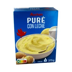 Producto Alcampo Puré de Patatas con Leche 375 G.