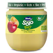 Puré de Pera y Manzana 100% Ecológica Hero Frasco 120 G