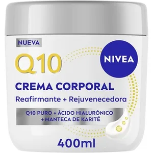 Q10 Crema Corporal Reafirmante + Rejuvenecedora 72h de Hidratación Nivea