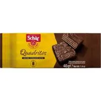 Quadradito de Chocolate sin Gluten Schar, Paquete 40 G