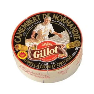 Gillot Queso Camembert de Normandie DOP Leche Cruda Gillot Noir 250 Gr.
