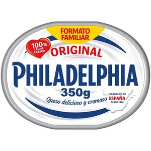 Queso de Untar Blanco Original Formato Familiar Philadelphia 350 G
