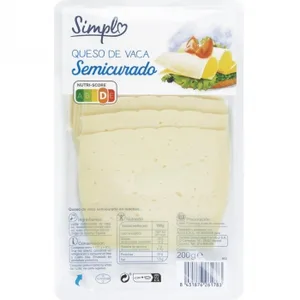 Queso de Vaca Semicurado 200 G.