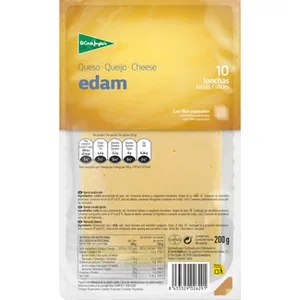 Queso Edam en Lonchas el Corte Ingles 200 G