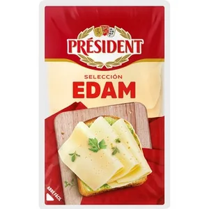 Queso Edam en Lonchas President