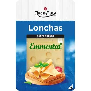 Queso Emmental Lonchas Corte Fresco 100 Gr