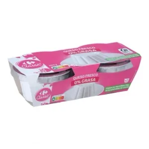 Queso Fresco 0% Grasa Carrefour Classic 500 G