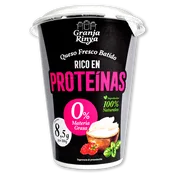 Queso Fresco Batido Granja Rinya 0% con Proteínas