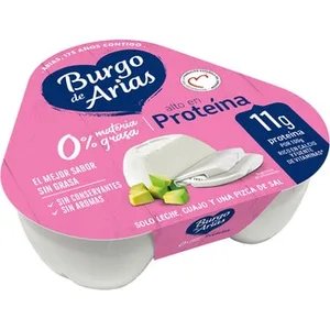 Queso Fresco Natural Desnatado 0% M.g. Mini Pack 3 X 72 G Burgo de Arias 216 G