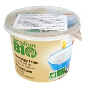 Queso Fresco Natural Ecológico Carrefour Bio 500 G.