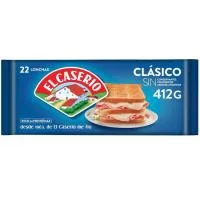 Queso Fundido Original el Caserio, 22 Lonchas, sobre 412 G