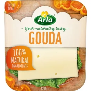Queso Gouda de Vaca Elaborado con Leche Pasteurizada en Lonchas Arla