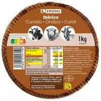 Queso Ibérico Curado Mini Eroski, Pieza Aprox. 1 Kg