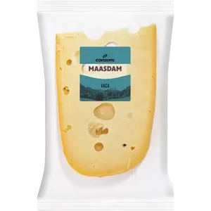 Queso Maasdam Cuña 375 Gr