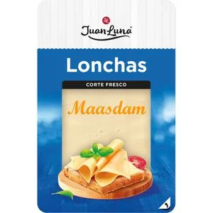 Queso Maasdam Lonchas Corte Fresco 100 Gr