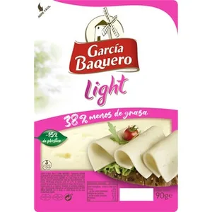 Queso Mezcla Madurado Light - 38% M.g. Elaborado con Leche Pasteurizada en Lonchas Garcia Baquero