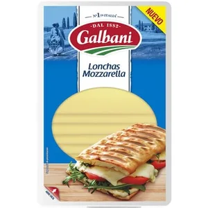 Queso Mozzarella en Lonchas  Galbani 100 G