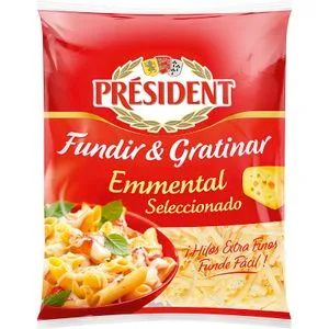 Queso Rallado  Emmental Francés 90 Gr