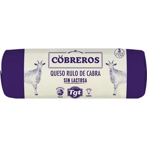 Queso Rulo de Cabra Elaborado con Leche Pasteurizada sin Lactosa Cobreros