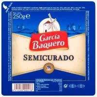 Queso Semicurado García Baquero, Cuña 250 G