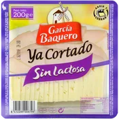 Queso Semicurado sin Lactosa Garcia Baquero Cortado