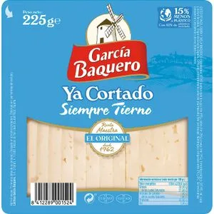 Queso Tierno Ya Cortado 225 Gr