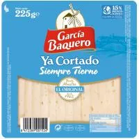 Queso Tierno Ya Cortado García Baquero, Cuña 225 G