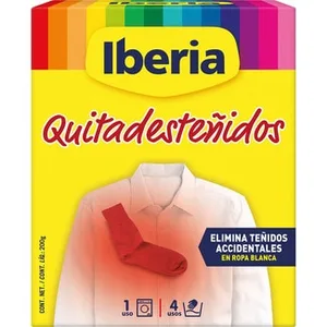 Quitadesteñidos Elimina Teñidos Accidentales  Iberia 200 G
