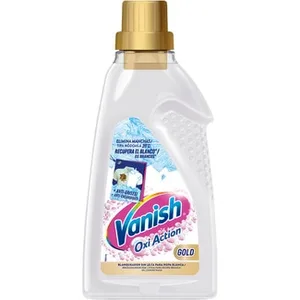 Quitamanchas + Blanqueador Instantáneo Oxi Action Gel para Ropa Blanca Vanish