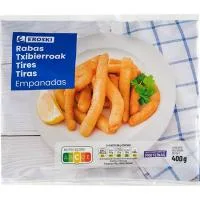 Rabas Empanadas Eroski, Bolsa 400 G