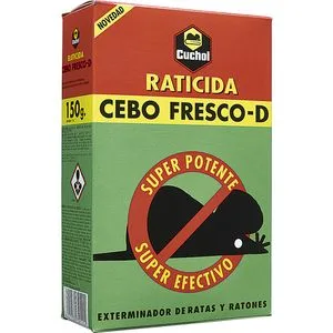 Raticida Cebo Fresco 150 Gr