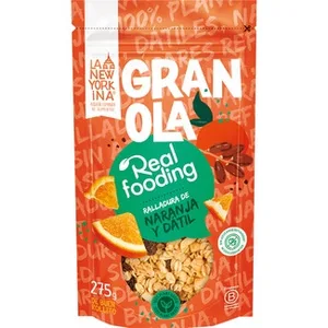 Realfooding Granolas con Ralladura de Naranja y Dátil  la Newyorkina 275 G