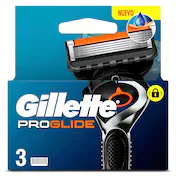 Maquinilla de Afeitar Recambio Gillette Proglide Fusion Blister 3 Unidades