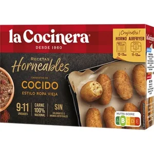 Recetas Horneables Croquetas de Cocido  la Cocinera 340 G