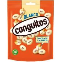 Cacahuete Recubierto de Chocolate Blanco Conguitos, Bolsa 200 G