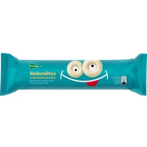 Redonditos Roscos de Galleta con Chocolate Blanco  el Corte Ingles 128 G