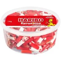 Favoritos Redwhite Haribo, Cubeta 1 Kg