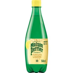 Refresco Agua con Gas Limón Botella 0,5 L