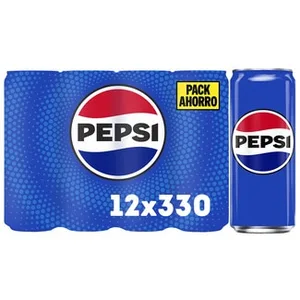Refresco de Cola Pack 12  Pepsi 33 CL