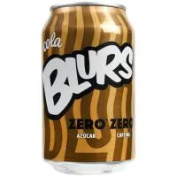 Refresco de Cola Blurs Zero Zero, Lata 33 Cl