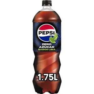 Refresco de Cola sin Azúcar a la Lima  Pepsi Zero 1.75 L