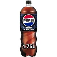 Refresco de Cola sin Azúcar Pepsi Zero, Botella 1,75 Litros