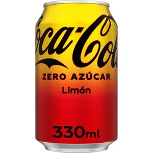 Refresco de Cola sin Azúcar Sabor Limón  Coca-cola Zero 33 CL