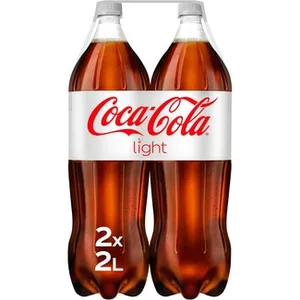 Refresco de Cola sin Azúcar sin Calorías Pack 2  Coca-cola Light 2 L