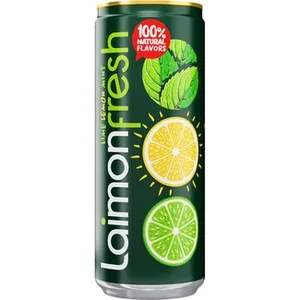 Refresco de Lima Limón y Menta con Gas 100% Ingredientes Naturales con Gas Laimon Fresh