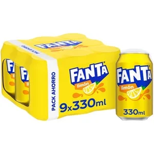 Refresco de Limón con Gas Pack 9 Fanta