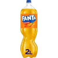 Refresco de Naranja Fanta, Botella 2 Litros