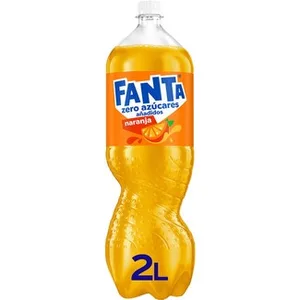 Refresco de Naranja sin Azúcar con Gas  Fanta Zero 2 L