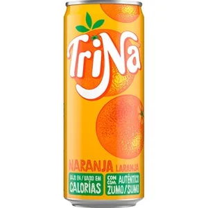 Refresco de Naranja sin Gas bajo en Calorías  Trina 33 CL